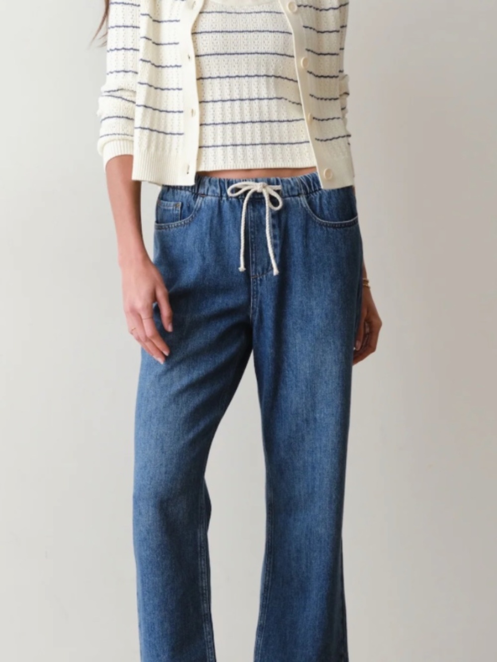 Marine Layer Ella Straight Leg Pant - EUC